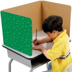 Large Privacy Shields - Set Of 12 - 3 Group Colors - Matte -Children School Supplies S817835 3