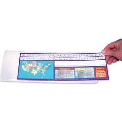 Desktop Helper™ 12” Self-Adhesive Vinyl Sleeves - Set Of 12