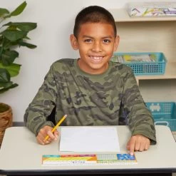 Zaner-Bloser Second Grade Two-Sided Cardstock Desktop Helpers™ With Self-Adhesive Sleeves And Testing Inserts - Set Of 12 6 Zaner-Bloser Second Grade Two-Sided Cardstock Desktop Helpers™ With Self-Adhesive Sleeves And Testing Inserts - Set Of 12 -Children School Supplies S818400 1