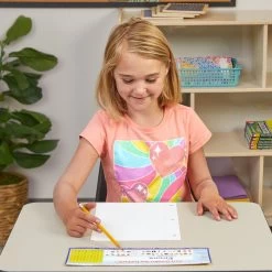 Zaner-Bloser First Grade Two-Sided Cardstock Desktop Helpers™ With Self-Adhesive Sleeves And Testing Inserts - Set Of 12 -Children School Supplies S818651 1