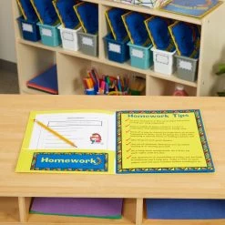 Send It Home-It Comes Back Boomerang 4-Pocket Folders - 12 Folders -Children School Supplies S818679 1