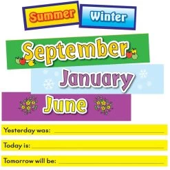 Really Good Stuff® Today's Calendar Pocket Chart™ -Children School Supplies S818690 1