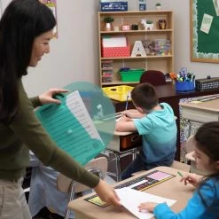 Plastic Envelopes With Hook-And-Loop Closures - 12 Plastic Envelopes -Children School Supplies S818723 5