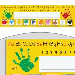 Zaner-Bloser Early Elementary Self-Adhesive Deluxe Plastic Desktop Helpers™ - Set Of 24