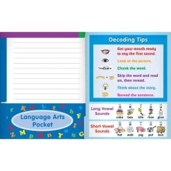 All-In-One Subjects 4-Pocket Folders - Set Of 12 -Children School Supplies S818765 2