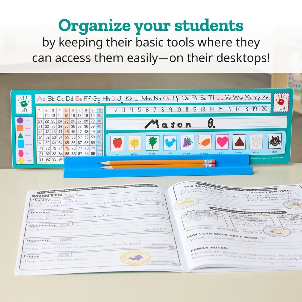 Really Good Stuff® Desktop Prop And Park Station With Adhesive Grip - Set Of 6 3 Really Good Stuff® Desktop Prop And Park Station With Adhesive Grip - Set Of 6 - Image 3