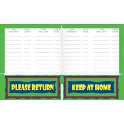 Once-A-Week Take-Home Folders - 12 Folders -Children School Supplies S819175 1