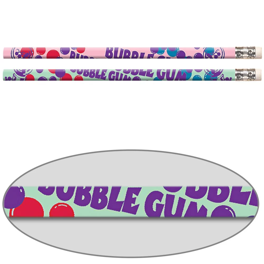 Really Good Stuff® Bubble-Gum Scented Pencils - 12 Pencils 1 Really Good Stuff® Bubble-Gum Scented Pencils - 12 Pencils