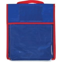 Store More® Medium Clearview Book Pouches - Single Color - Set Of 4