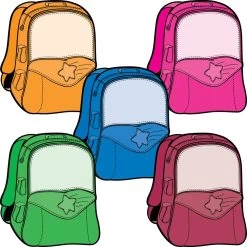 Student Name Backpack Magnets -Children School Supplies S819956 1