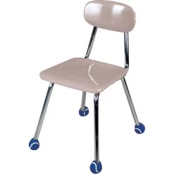 Quiet Chair Stay-Put Foot Covers - Set Of 24 - Navy -Children School Supplies S820042 1