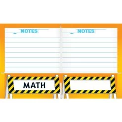 Work-In-Progress 4-Pocket Folders - 12 Folders -Children School Supplies S820296 1