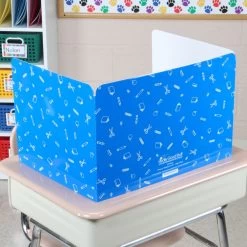 Standard Privacy Shields - Set Of 12 - 3 Group Colors - Glossy -Children School Supplies S820316 2