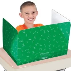 Standard Privacy Shields - Set Of 12 - 3 Group Colors - Glossy -Children School Supplies S820316 3