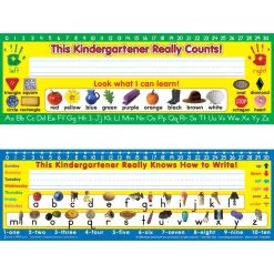 Zaner-Bloser Kindergarten Two-Sided Cardstock Desktop Helpers™ With Testing Inserts - Set Of 12 5 Zaner-Bloser Kindergarten Two-Sided Cardstock Desktop Helpers™ With Testing Inserts - Set Of 12 -Children School Supplies S821698 1