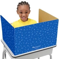 Large Privacy Shields - Set Of 12 - Matte -Children School Supplies S821993 1