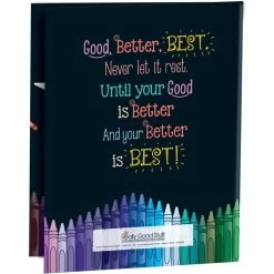 Homework Tri-Fold 3-Pocket Folders - 12 Folders -Children School Supplies S822141 2