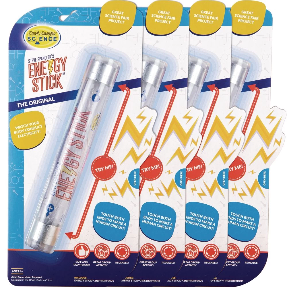 Steve Spangler Science® Energy Stick® - 4 Pack 1 Steve Spangler Science® Energy Stick® - 4 Pack