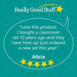 Store More® Grouping Chair Pockets - Black - 8 Chair Pockets -Children School Supplies S822490 5