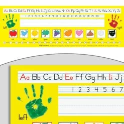 Zaner-Bloser Print Self-Adhesive Deluxe Plastic Desktop Helpers™ - Set Of 24