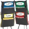 Grouping Chair Pockets Black - 48 Pack - 4 Group Colors