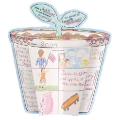 Ready-To-Decorate® 3-D Growth Mindset Flowerpots -Children School Supplies S823912 5