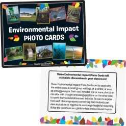 Environmental Impact Photo Cards - 25 Cards -Children School Supplies S824312 1