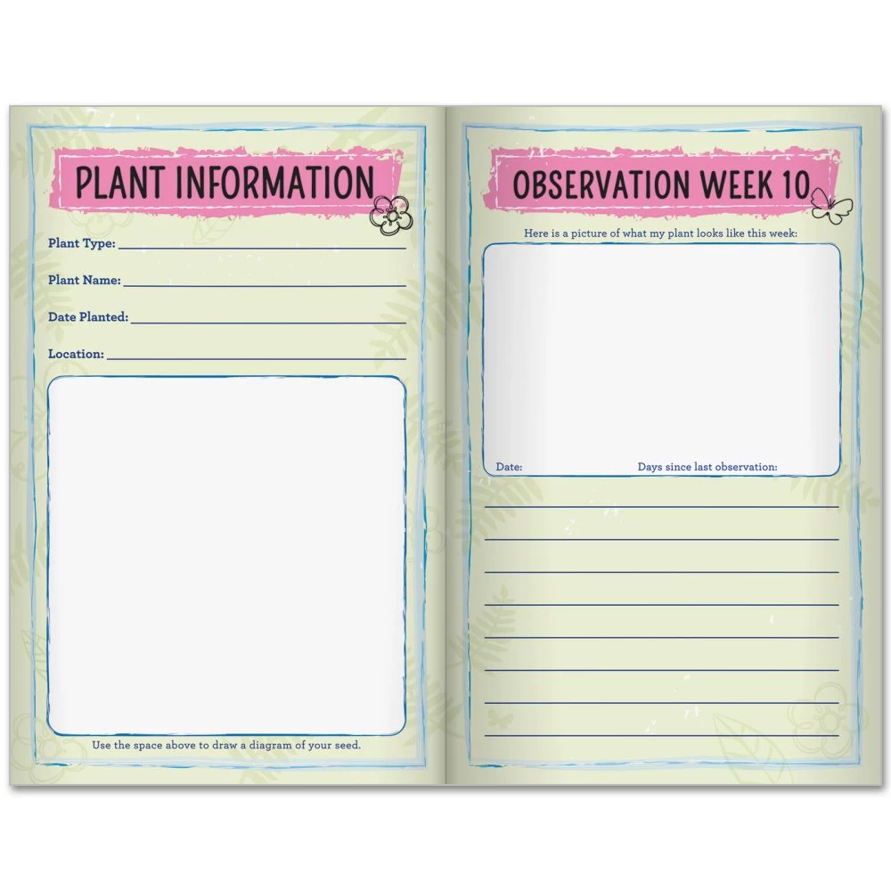 Plant Observation Journals - 24 Journals 3 Plant Observation Journals - 24 Journals - Image 3