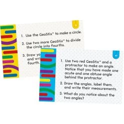 Geometric Plane Figures Task Cards - 102 Pieces, 22 Cards