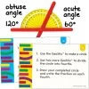 Geometric Plane Figures And Task Cards Kit - 102 Pieces, 22 Cards