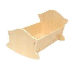Excellerations® Wooden Doll Cradle