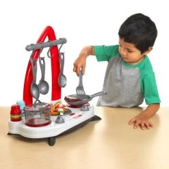 Lights & Sounds Tabletop Stove And Accessories -Children School Supplies S904761 0
