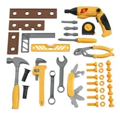 Lights & Sounds Bendable Screwdriver - 40 Piece Set