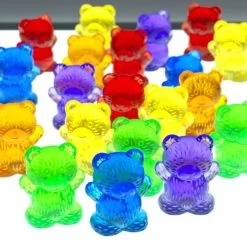 Excellerations® Translucent Bears - 72 Pieces -Children School Supplies S905187 3