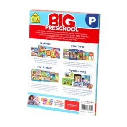 Big Preschool Workbook 7 Big Preschool Workbook -Children School Supplies S906192 2