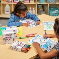 Colorations® Extra-Large Crayons - Set Of 16 8 Colorations® Extra-Large Crayons - Set Of 16 -Children School Supplies S912452 2