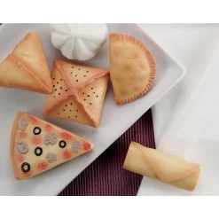 Sensory Outdoor Multicultural Food Play Stones - Set Of 16 -Children School Supplies S915371 2