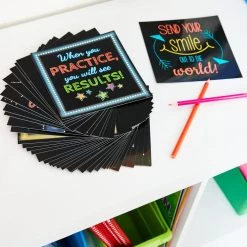 Really Good Stuff® Positive Affirmations Display Cards - Set Of 45 -Children School Supplies S915488 2