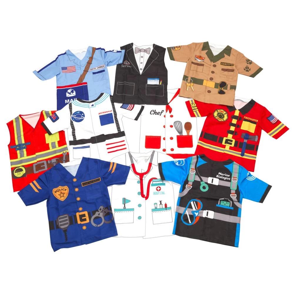 Career Costumes - Set Of 10 1 Career Costumes - Set Of 10