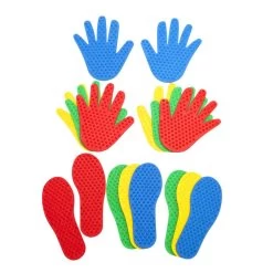 Excellerations® Hand & Feet Floor Markers - Set Of 16