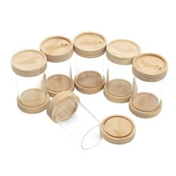 Excellerations® Refillable Stacking Tubes - Set Of 6 -Children School Supplies S925850 2