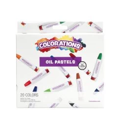 Colorations® Oil Pastels - Set Of 20 -Children School Supplies S926602 1