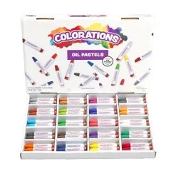 Colorations® Oil Pastels - 20 Colors, Set Of 100