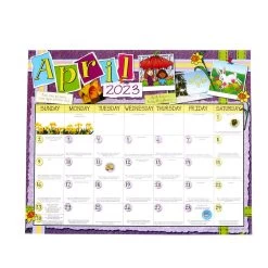 Really Good Stuff® Monthly Calendar Pages And Stickers 2022-2023 Double Sided Primary & Intermediate -Children School Supplies S927445 0