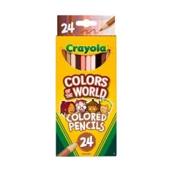 Crayola Colors Of The World Pencils - 24 Colors