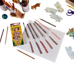 Crayola Colors Of The World Pencils - 24 Colors -Children School Supplies S927632 5