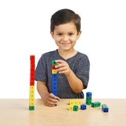 Excellerations® Connecting Cubes - 40 Pieces -Children School Supplies S931105 1