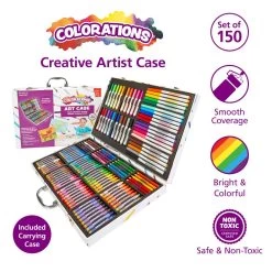 Colorations® Creative Artist Case- 150 Pieces -Children School Supplies S940042 0