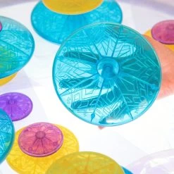 Colored Stacking Pebbles - 15 Pieces -Children School Supplies S943091 2