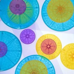 Colored Stacking Pebbles - 15 Pieces -Children School Supplies S943091 4